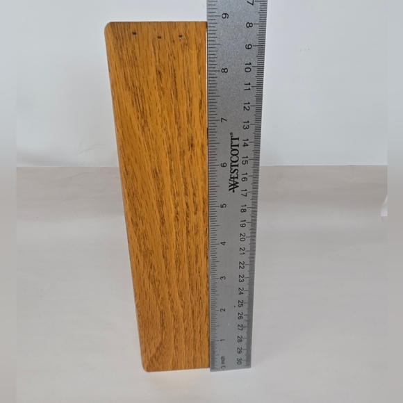 Kachina Doll Board Face By H. Largo Artist Signed In Photo Frame Shadow Oak Box - Picture 7 of 15